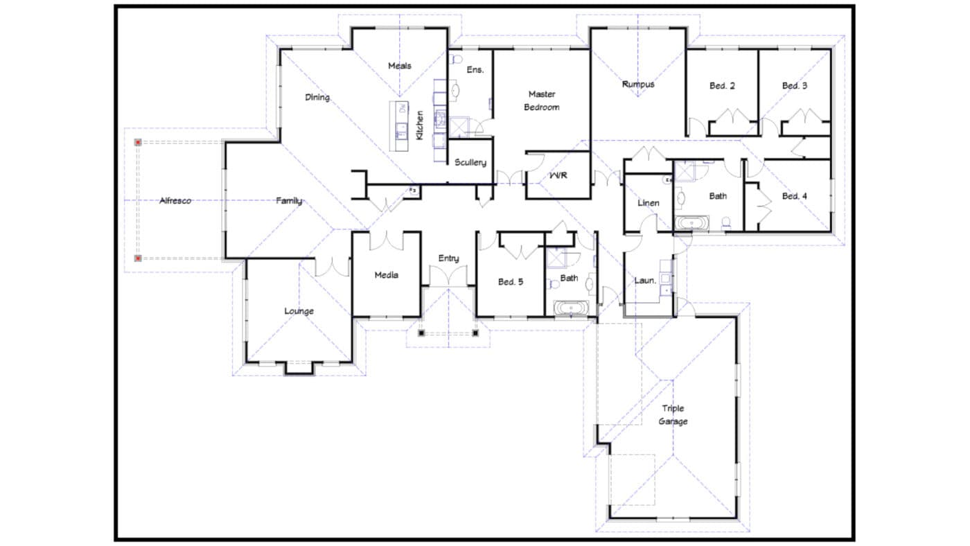Floor plan golden homes