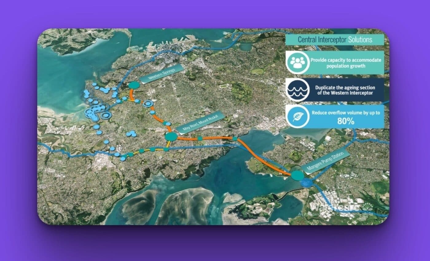 Central interceptor map