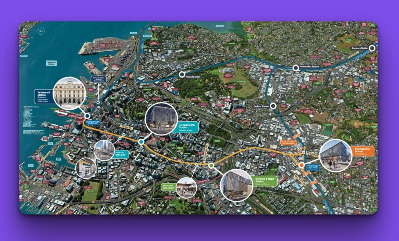 City Rail Link new stations