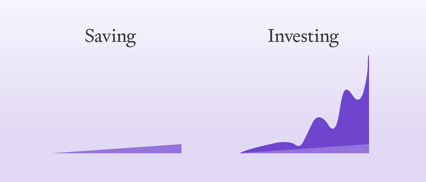 Saving vs investing