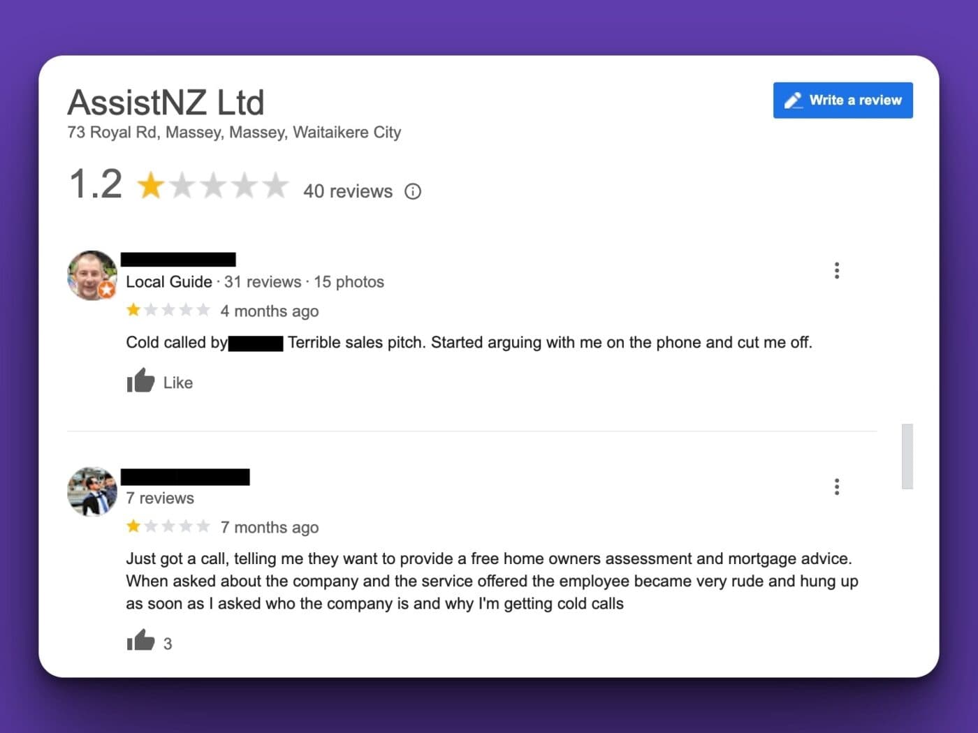NZ assist reviews