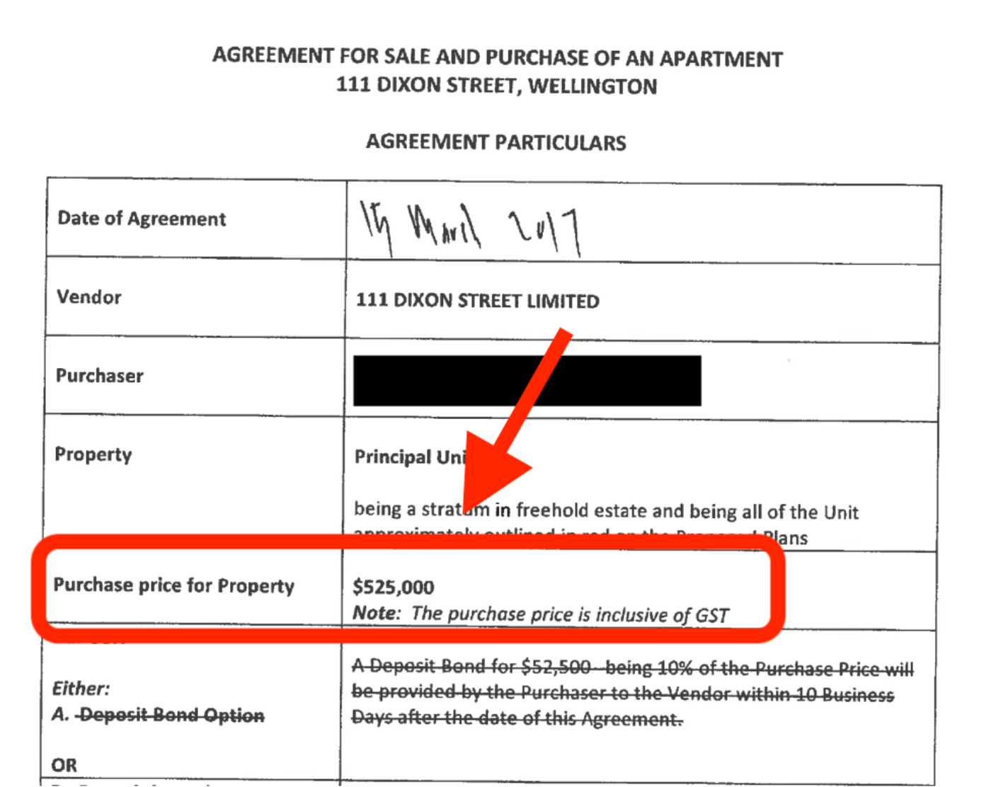 Sale & Purchase Agreement