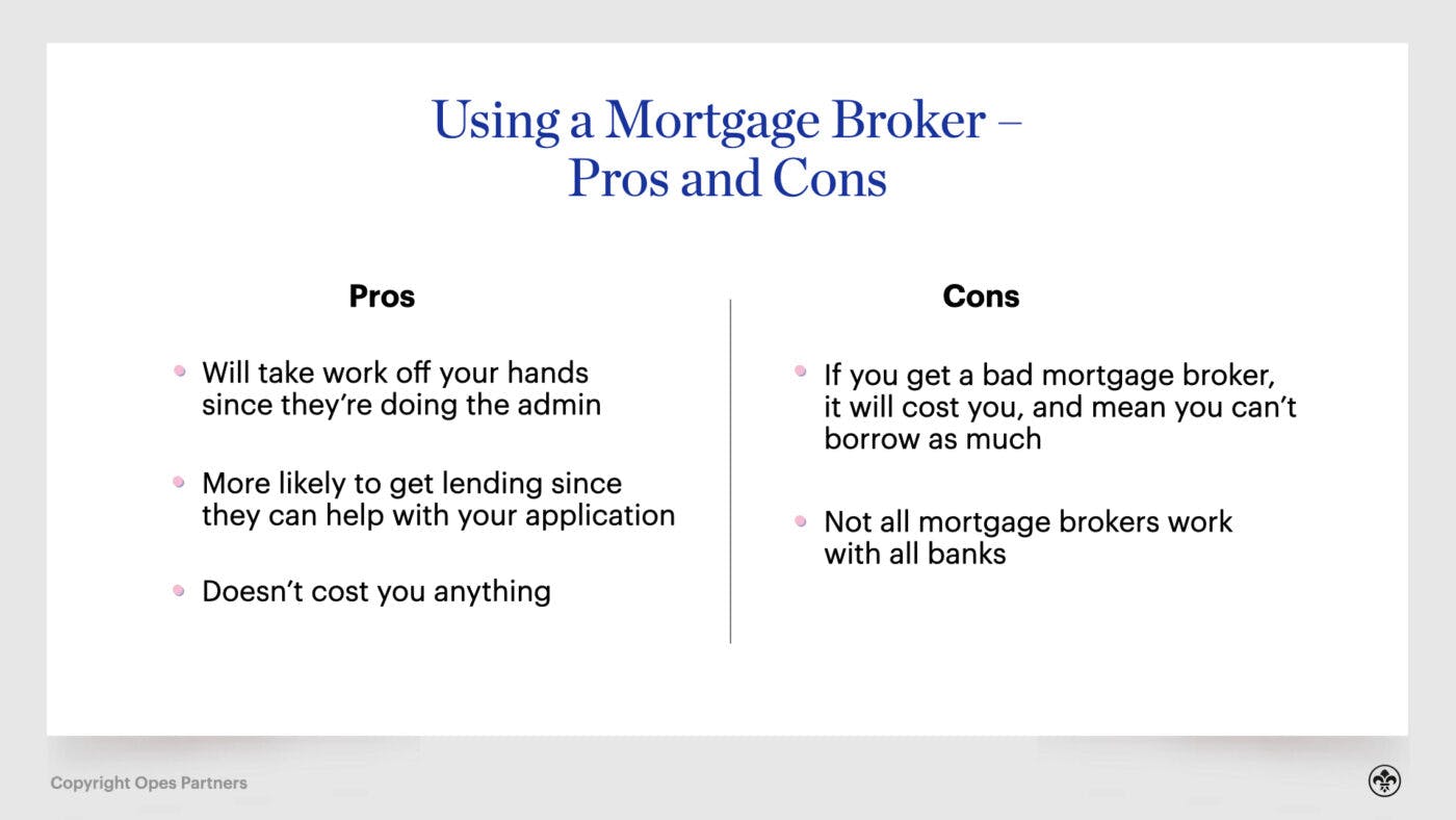 Mortgage Broker - Pros & Cons