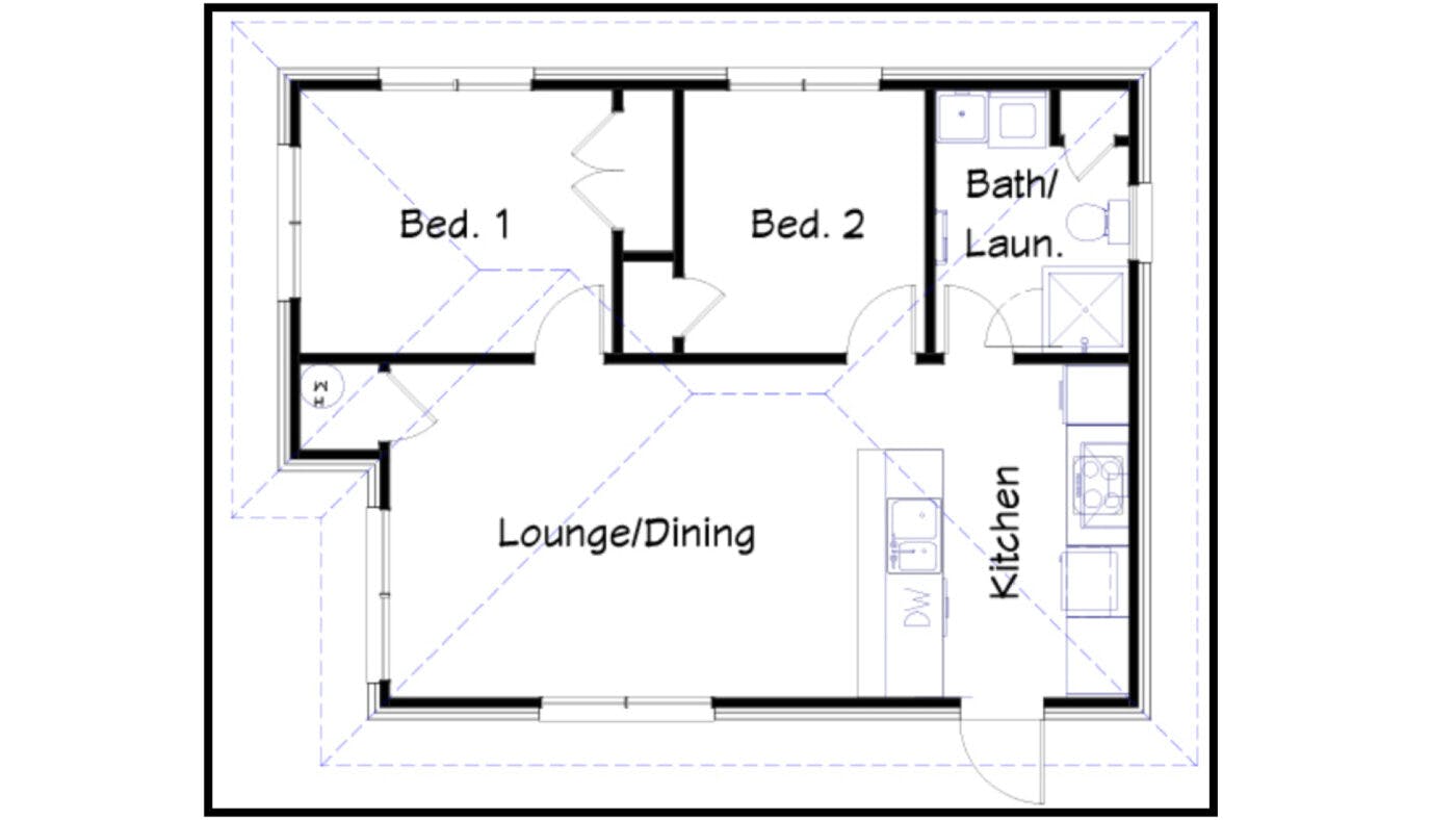 Golden homes floor plan