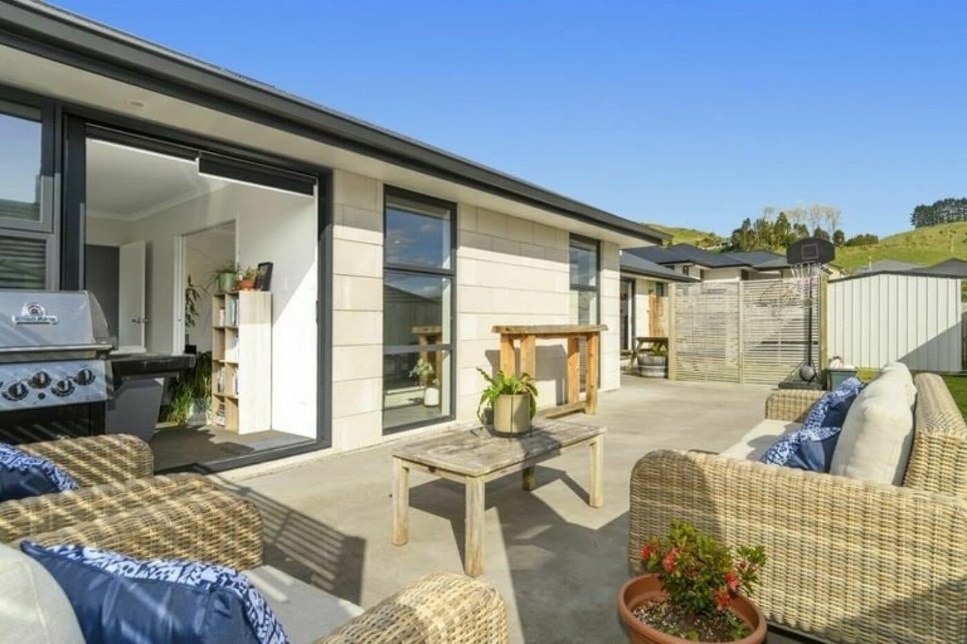 Outside the Property