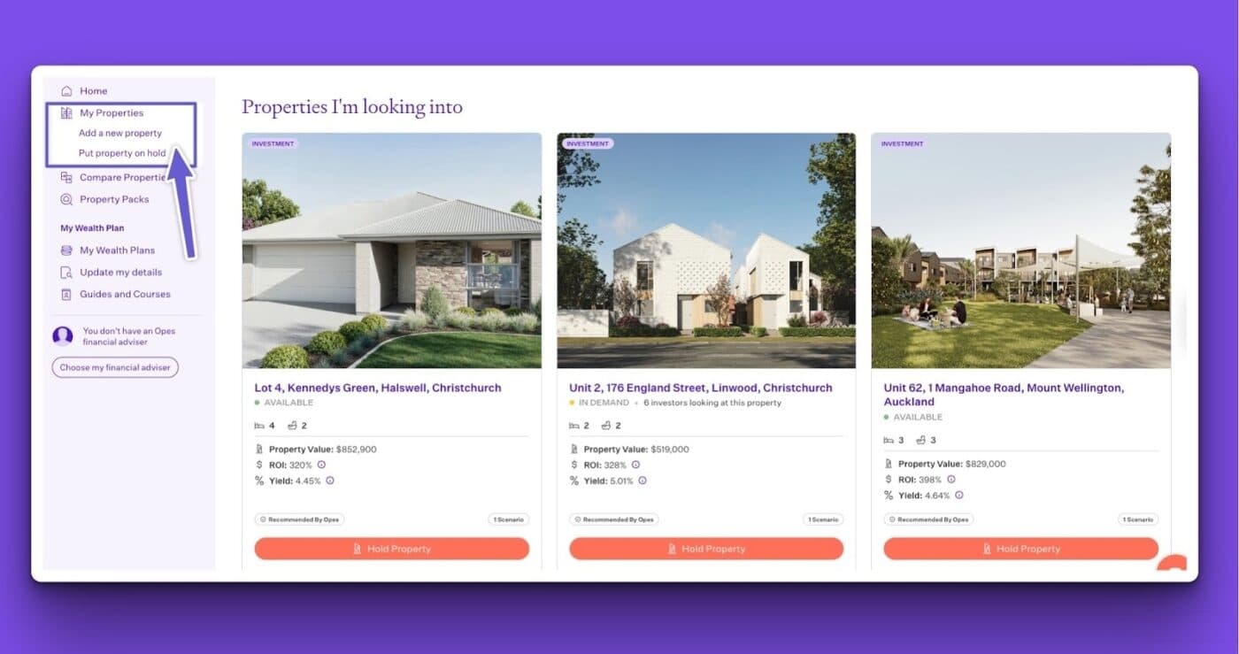 Properties im looking into