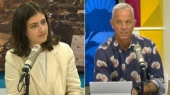 Chloe Swarbrick v Mark Richardson