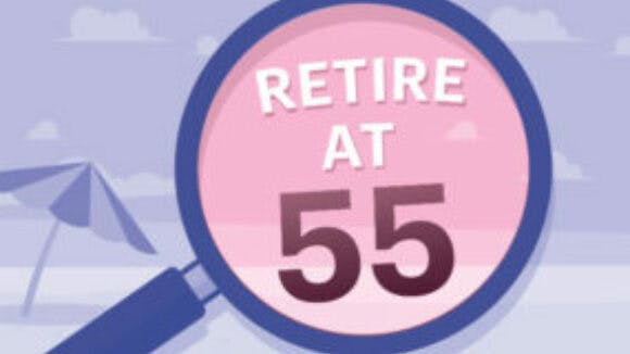 Case Study retire at 55
