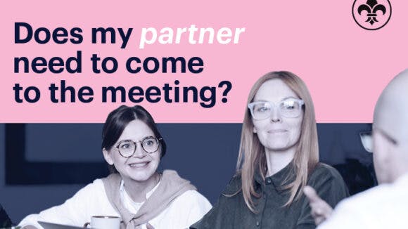 Does my partner need to come to the meeting WEBSITE V2