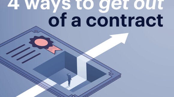 How to get out of a contract